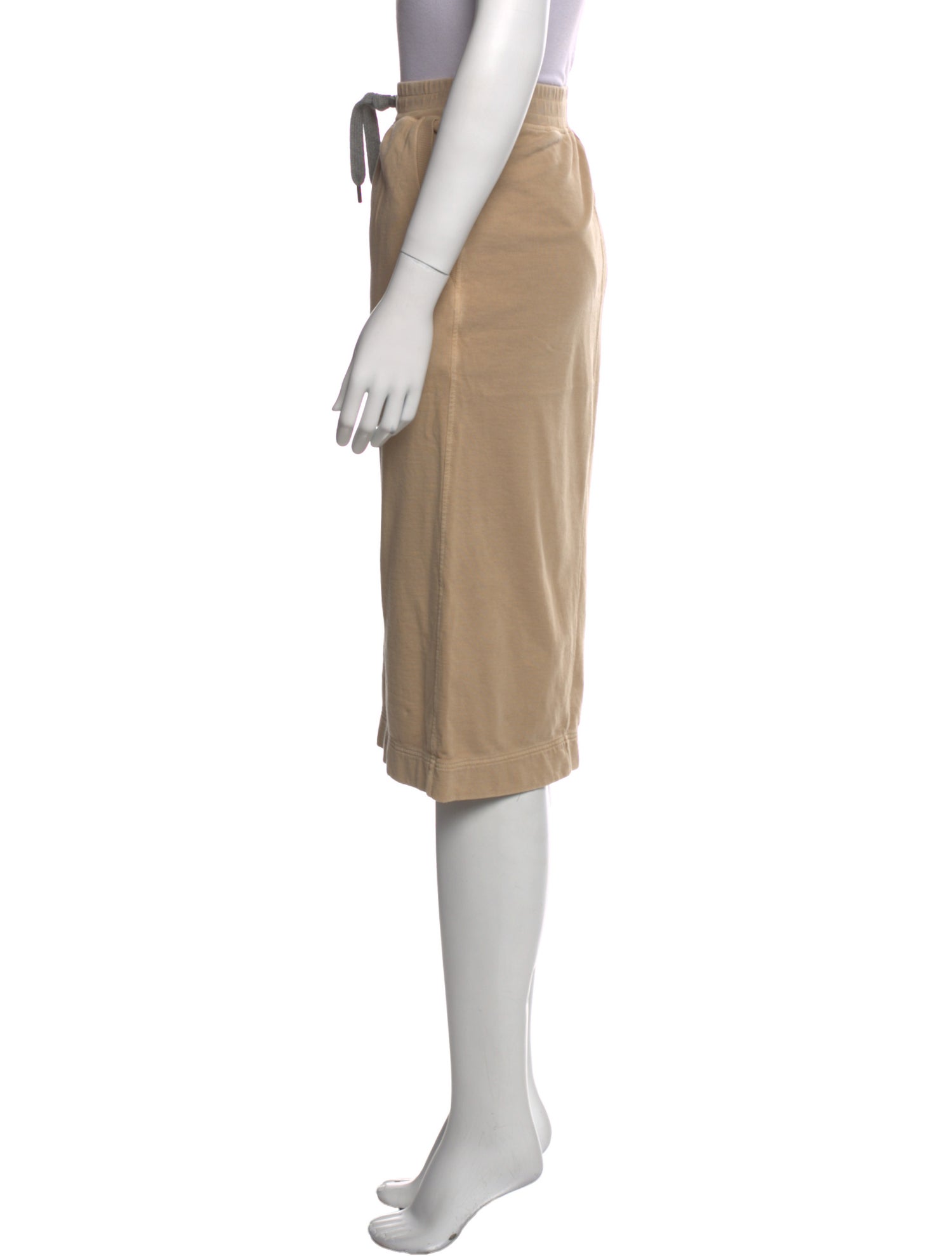 Brunello Cucinelli Beaded Accents Knee-Length Skirt