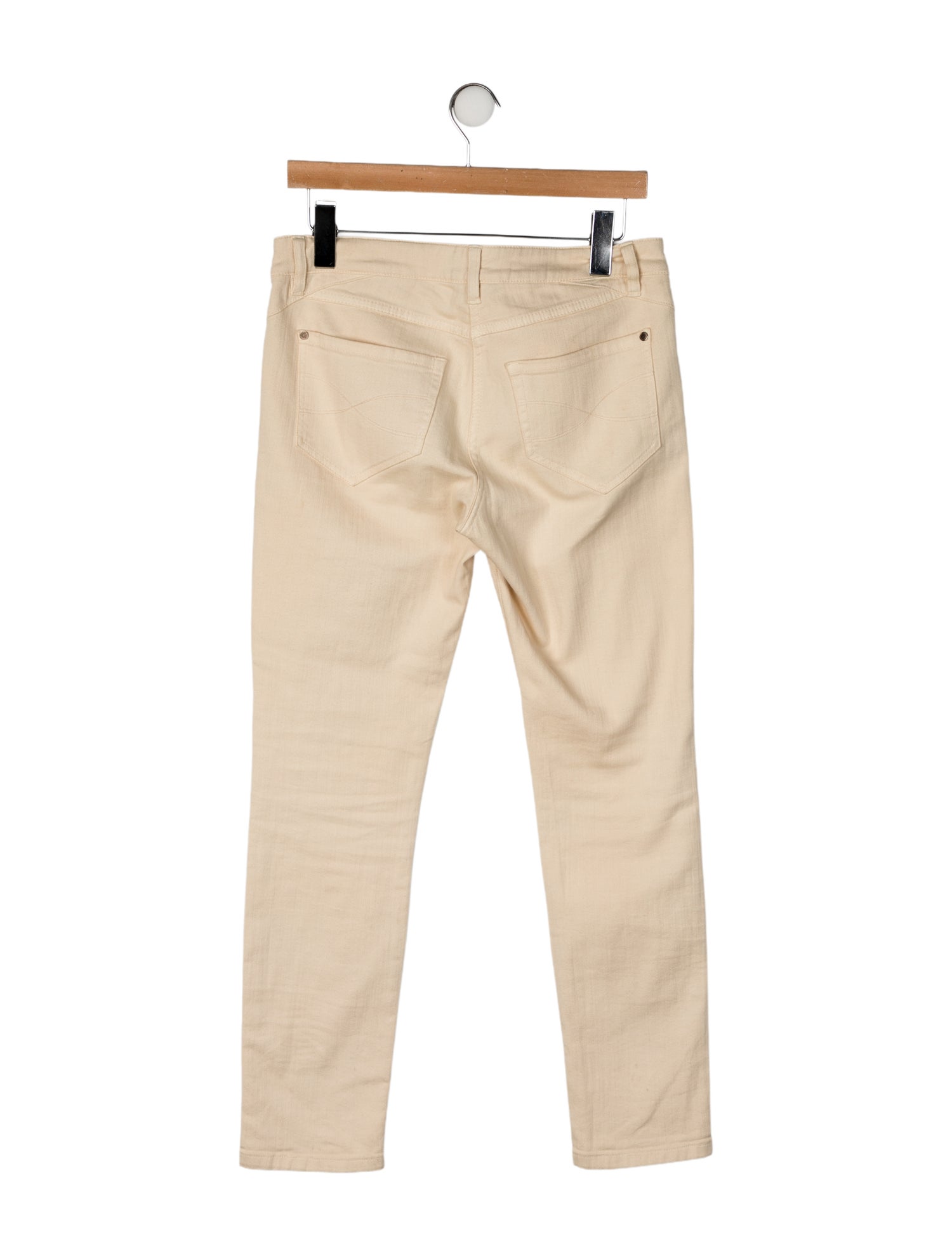 Brunello Cucinelli Mid-Rise Straight Leg Jeans