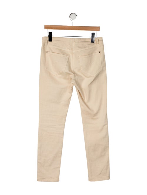 Brunello Cucinelli Mid-Rise Straight Leg Jeans