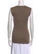 Brunello Cucinelli V-Neck Sleeveless Top