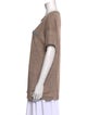 Brunello Cucinelli Linen Scoop Neck T-Shirt