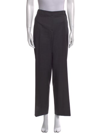 Brunello Cucinelli Virgin Wool Wide Leg Pants