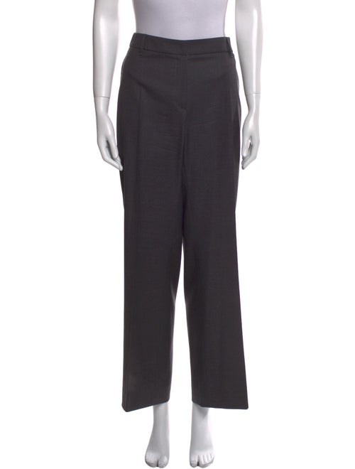 Brunello Cucinelli Virgin Wool Wide Leg Pants