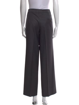 Brunello Cucinelli Virgin Wool Wide Leg Pants