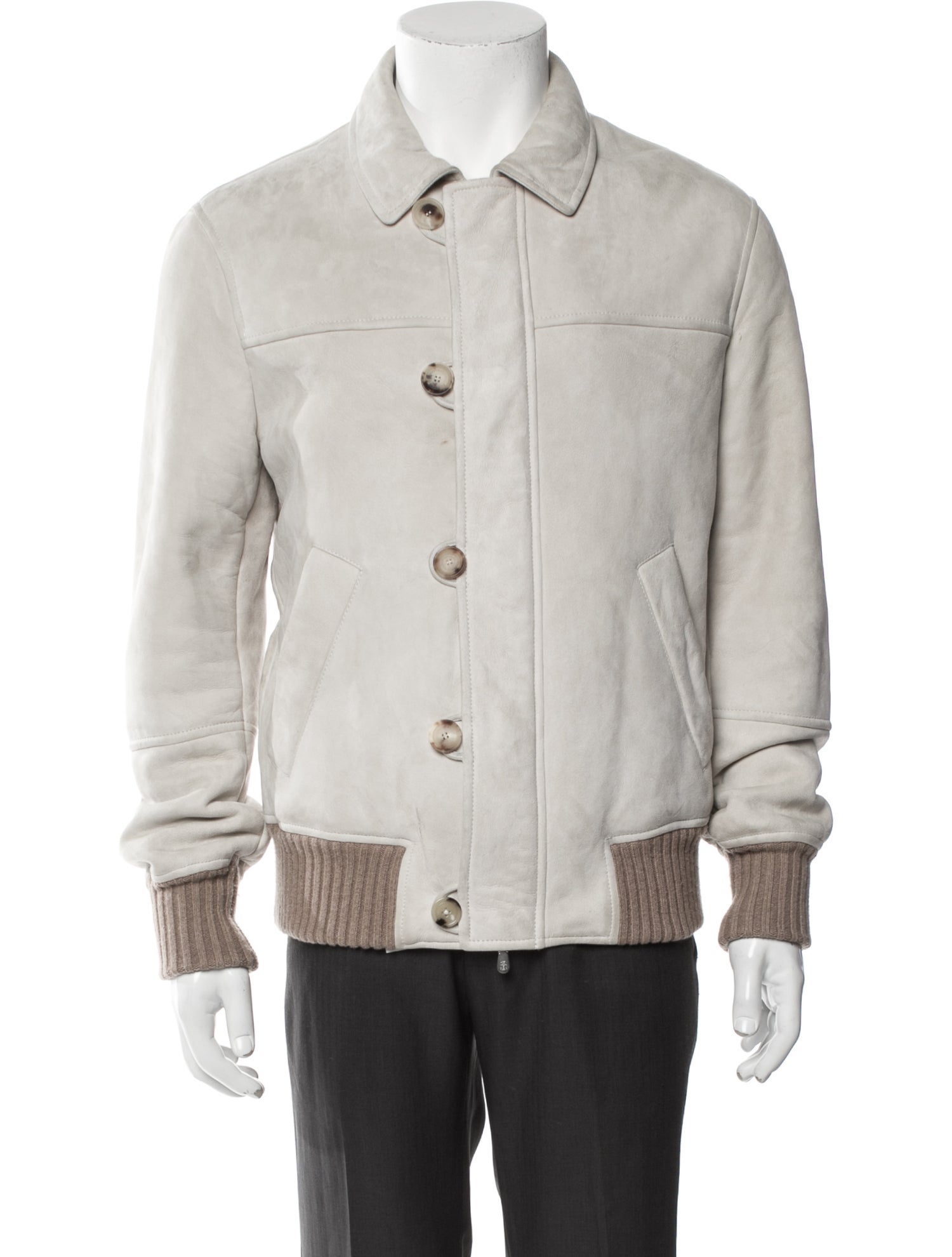 Brunello Cucinelli Cashmere Bomber Jacket