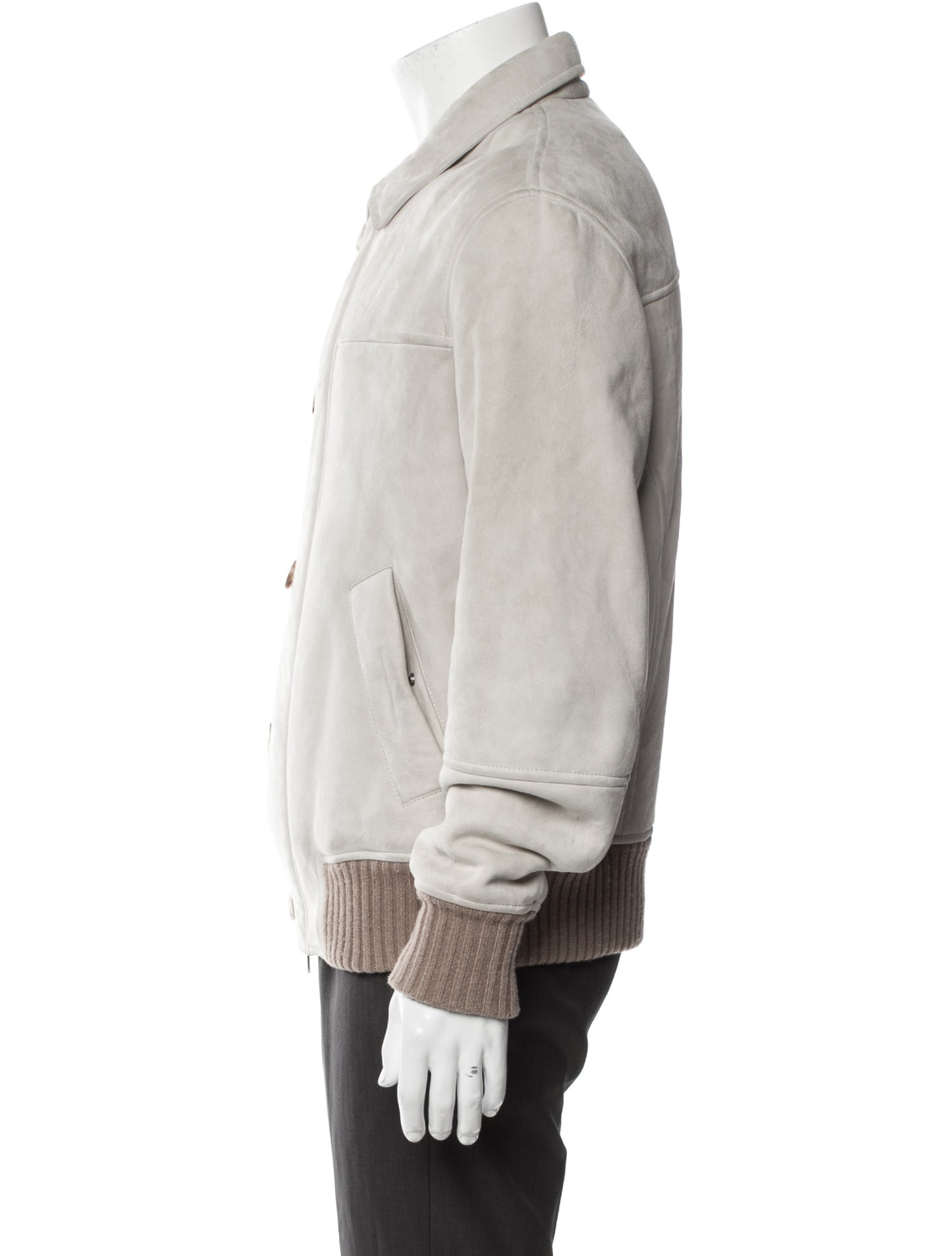 Brunello Cucinelli Cashmere Bomber Jacket