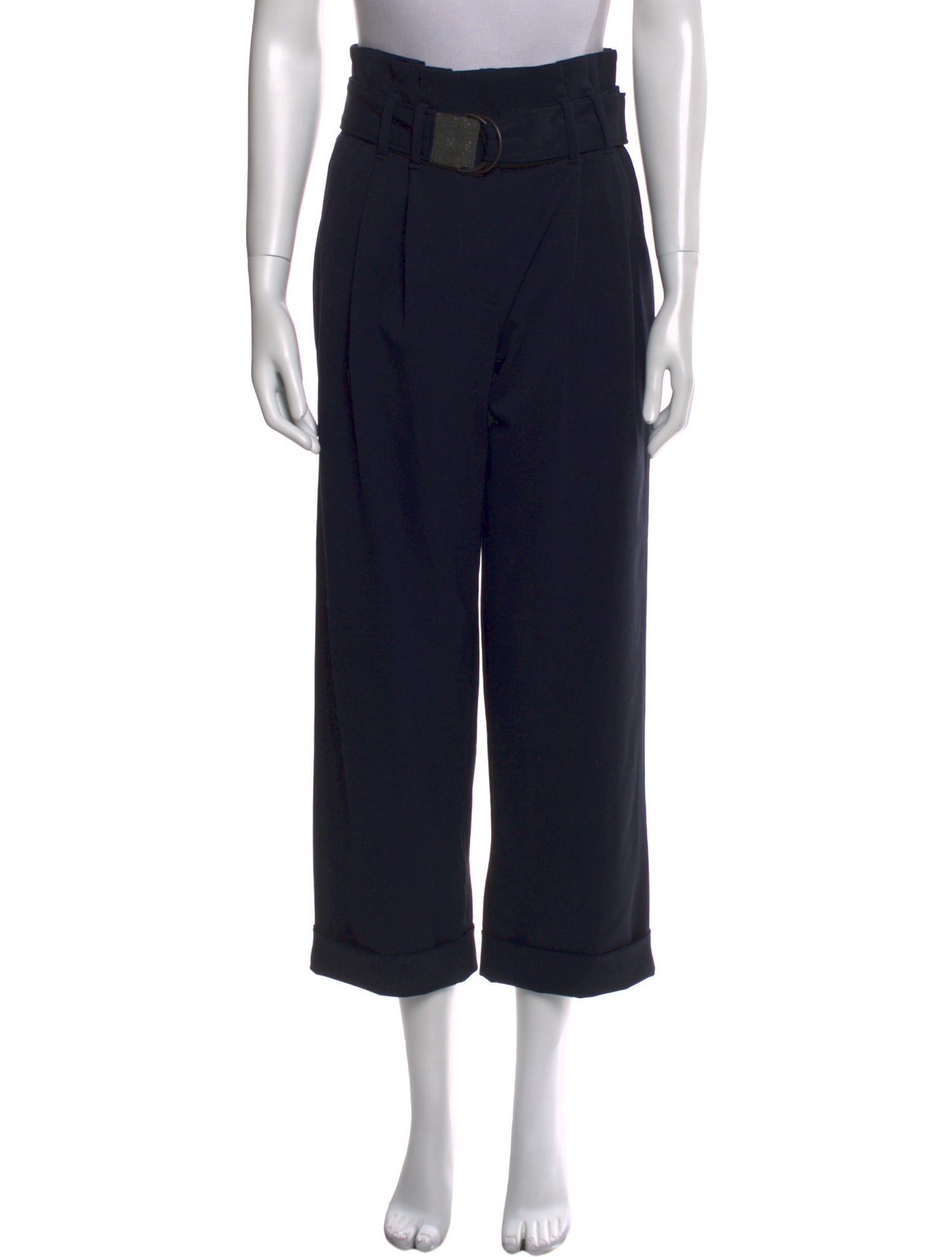 Brunello Cucinelli Virgin Wool Wide Leg Pants