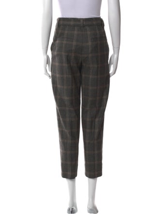 Brunello Cucinelli Virgin Wool Straight Leg Pants