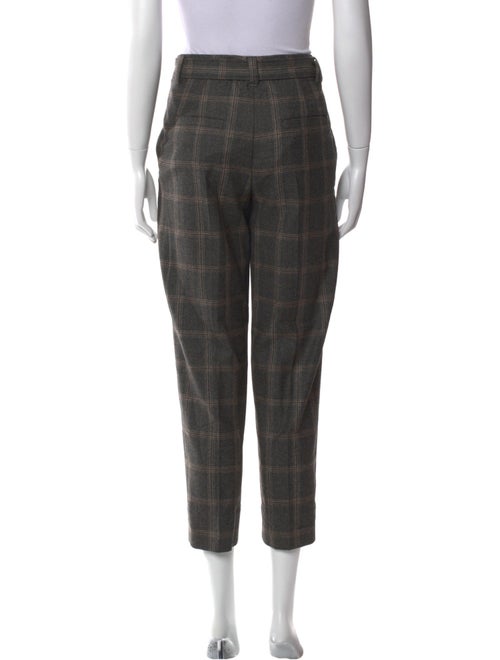 Brunello Cucinelli Virgin Wool Straight Leg Pants