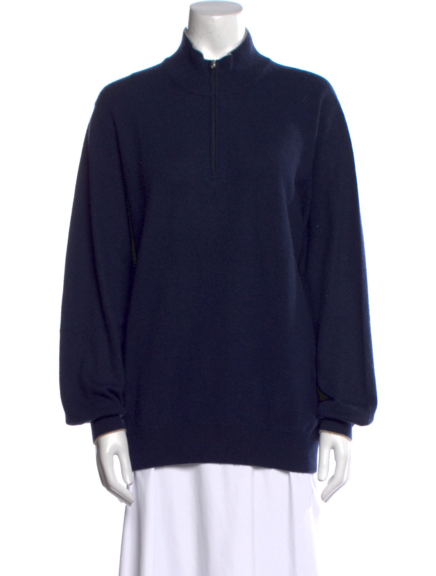 Brunello Cucinelli Cashmere Mock Neck Sweater