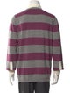 Brunello Cucinelli Cashmere Striped Polo Sweater