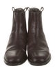 Brunello Cucinelli Monili Leather Chelsea Boots