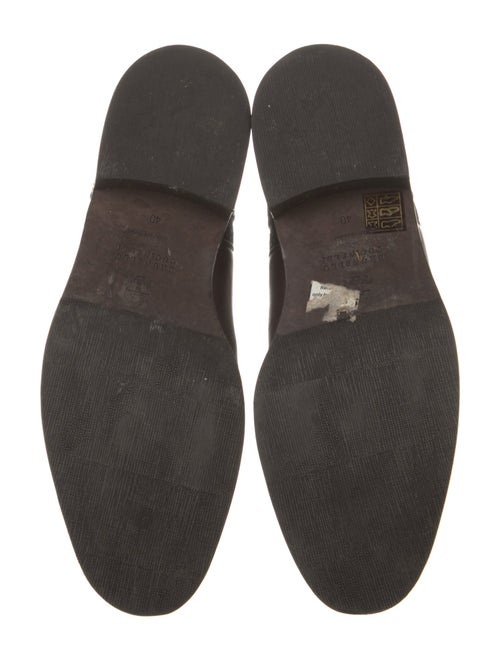 Brunello Cucinelli Monili Leather Chelsea Boots