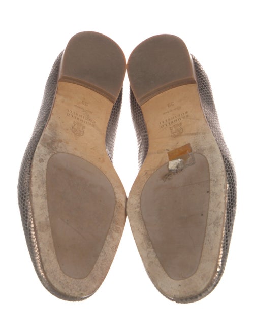 Brunello Cucinelli Snakeskin Animal Print Loafers