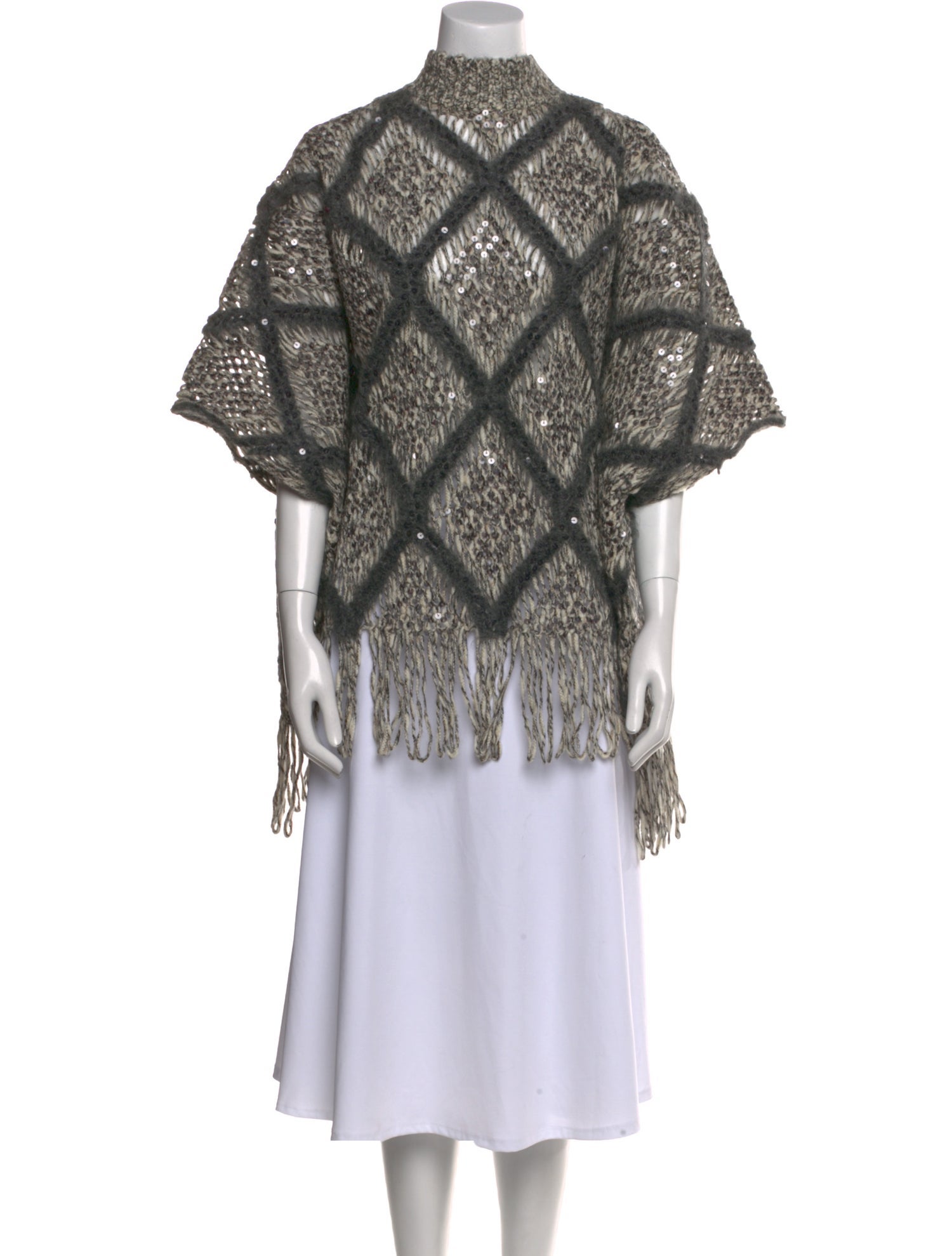 Brunello Cucinelli Wool Printed Sweater