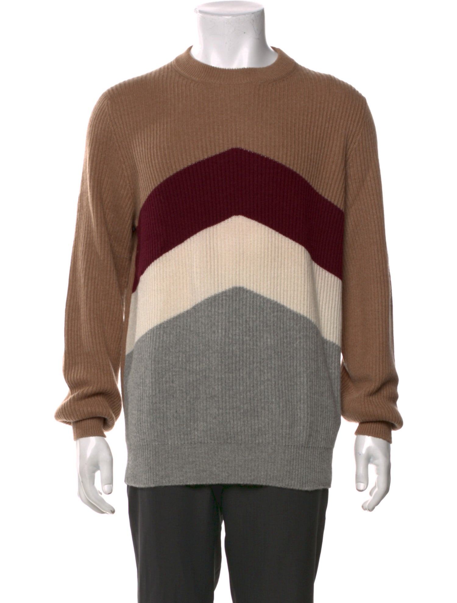 Brunello Cucinelli Cashmere Striped Pullover