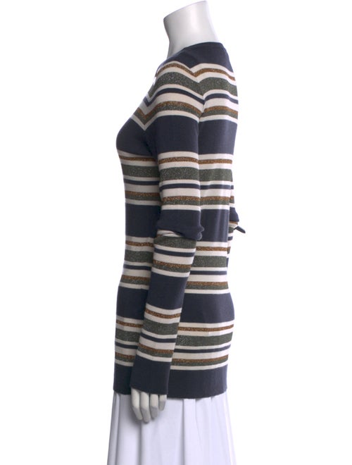 Brunello Cucinelli Virgin Wool Striped Sweater