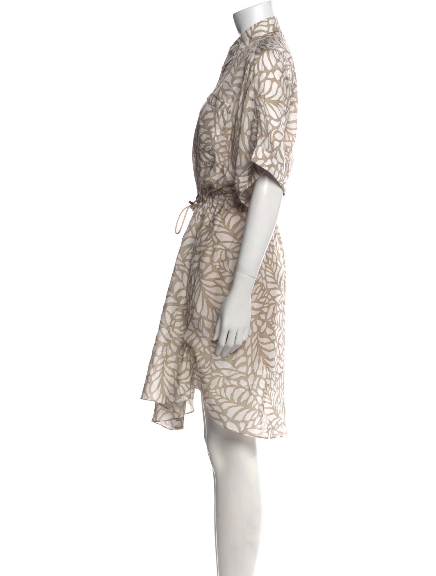 Brunello Cucinelli Silk Mini Dress