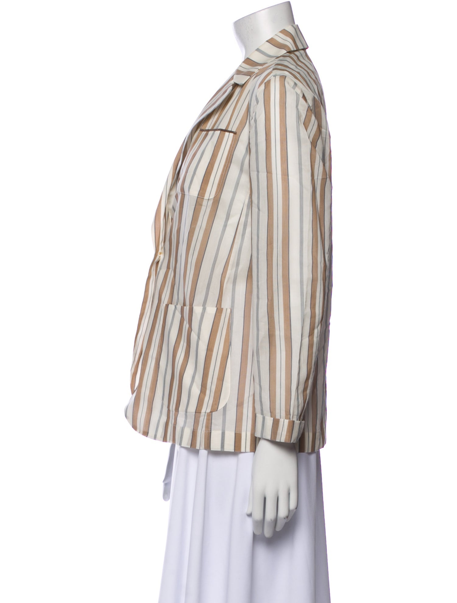 Brunello Cucinelli Striped Blazer