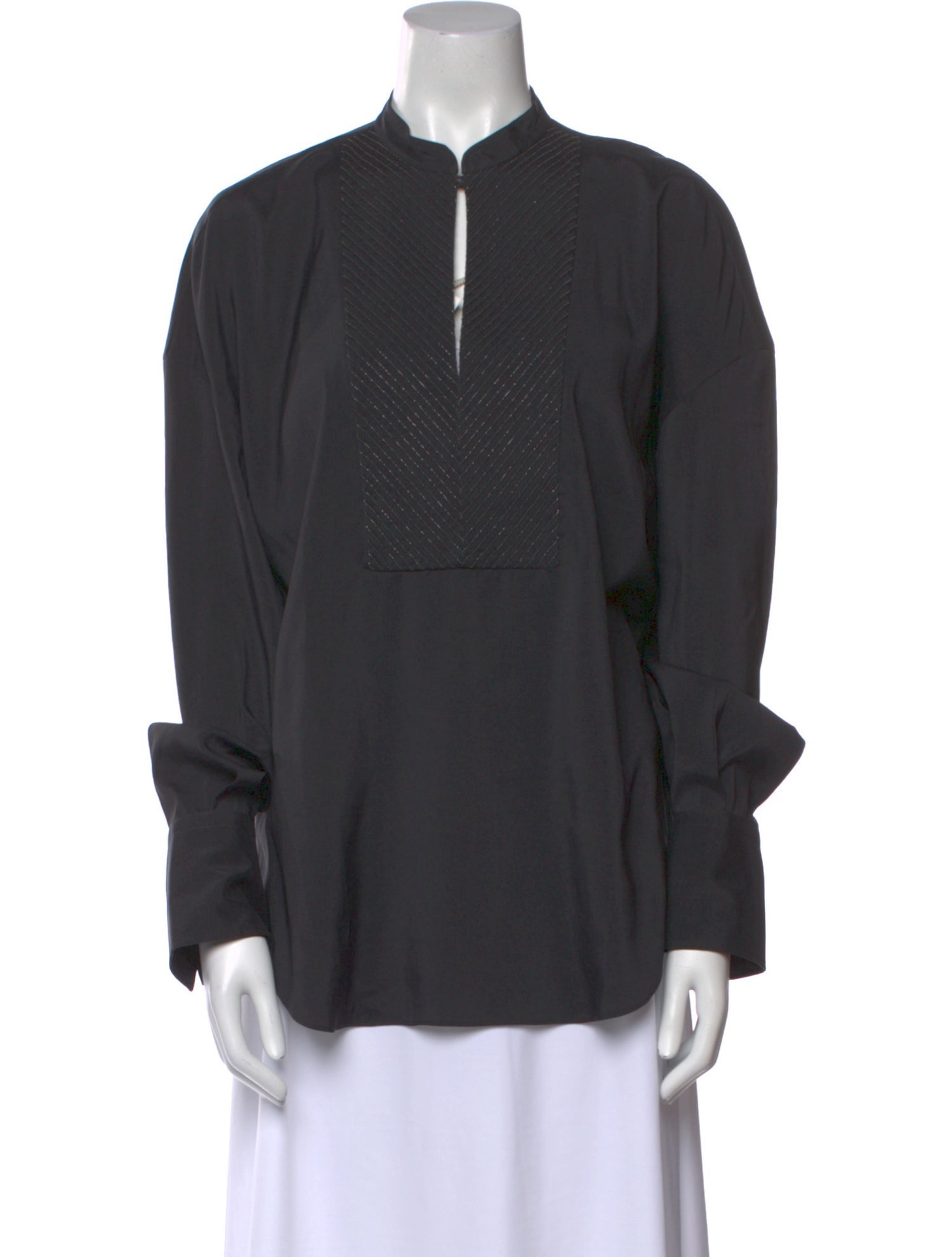 Brunello Cucinelli Silk Crew Neck Blouse w/ Tags