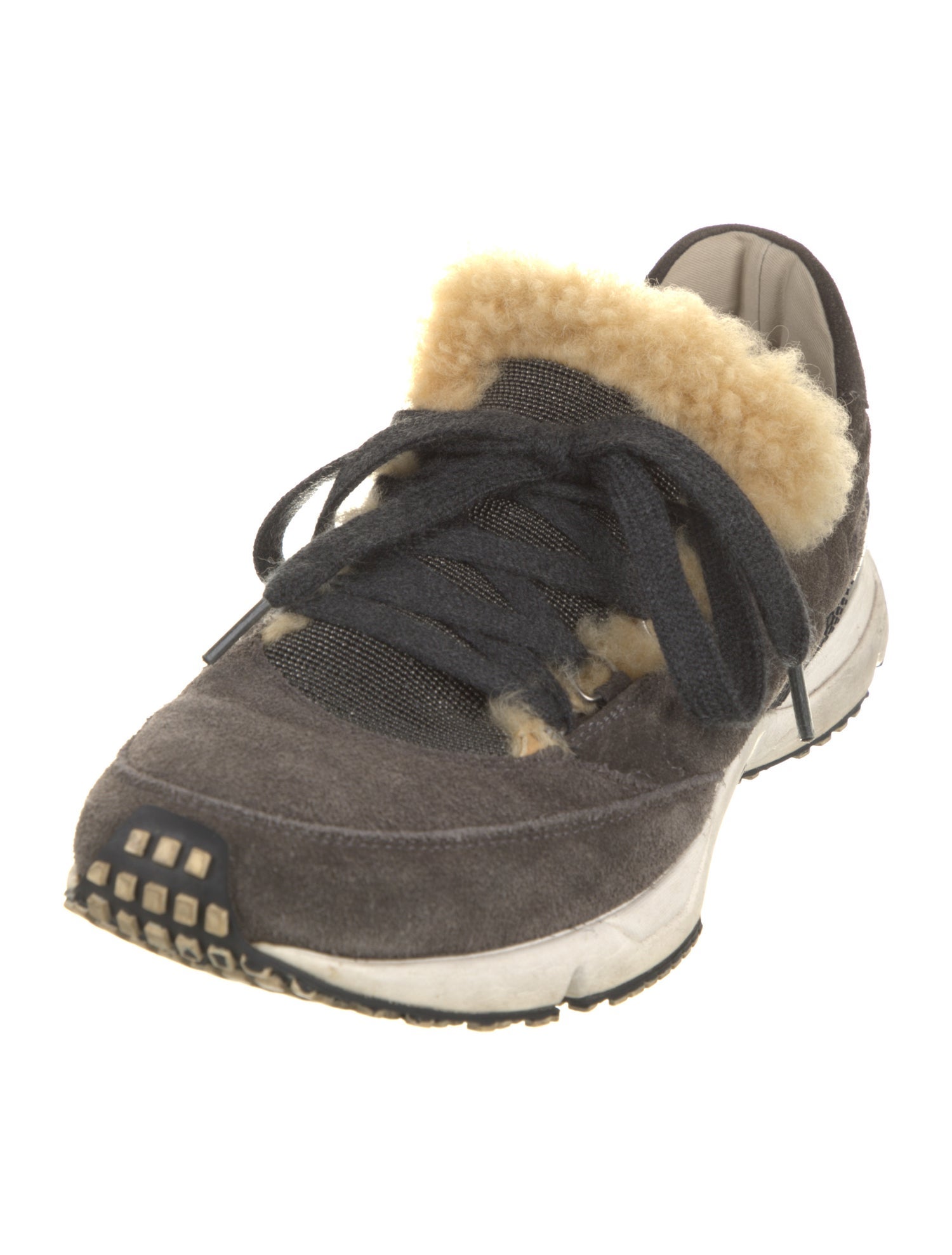 Brunello Cucinelli Suede Athletic Sneakers