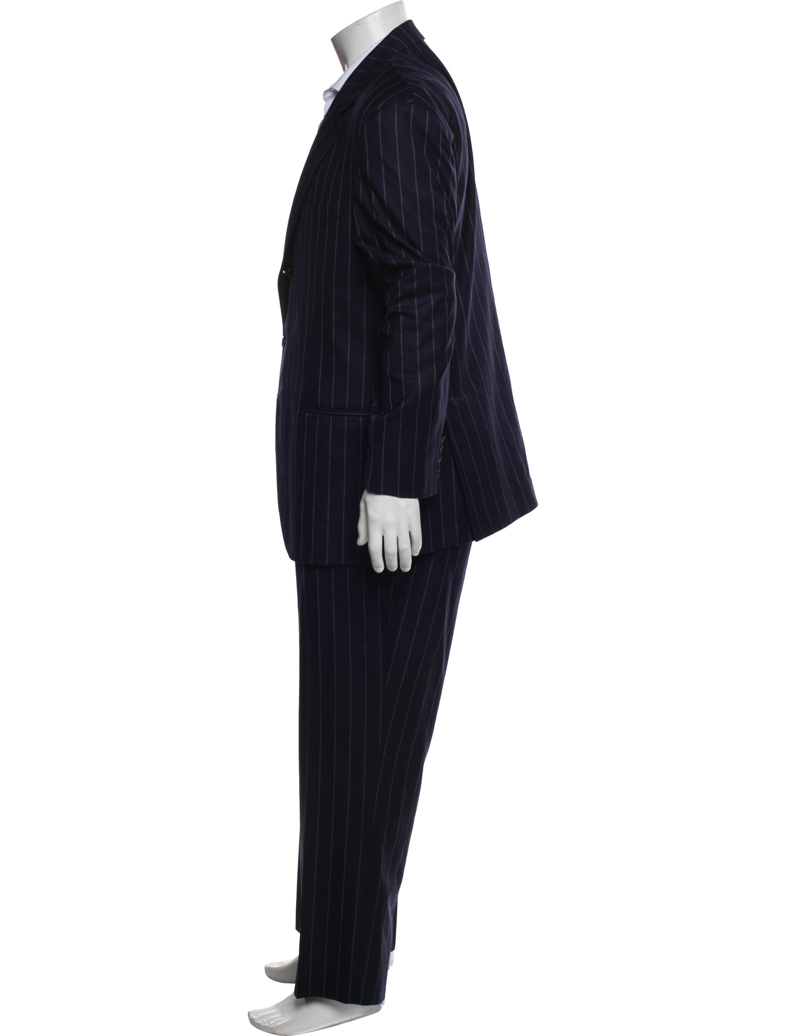 Brunello Cucinelli Striped Two-Piece Suit