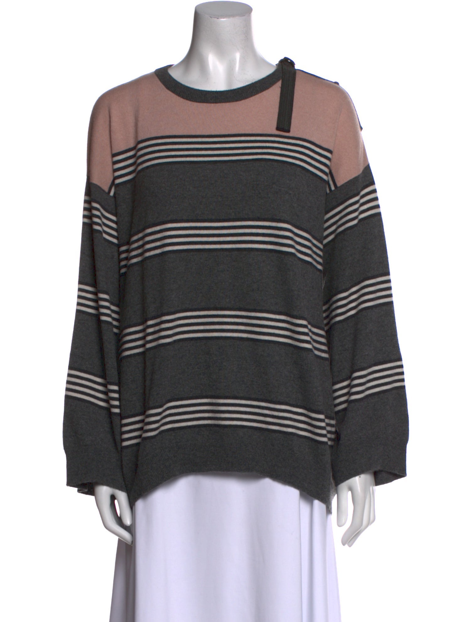 Brunello Cucinelli Cashmere Striped Sweater