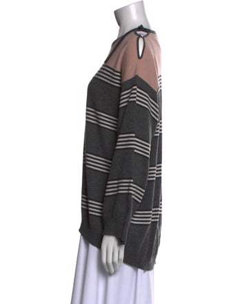 Brunello Cucinelli Cashmere Striped Sweater