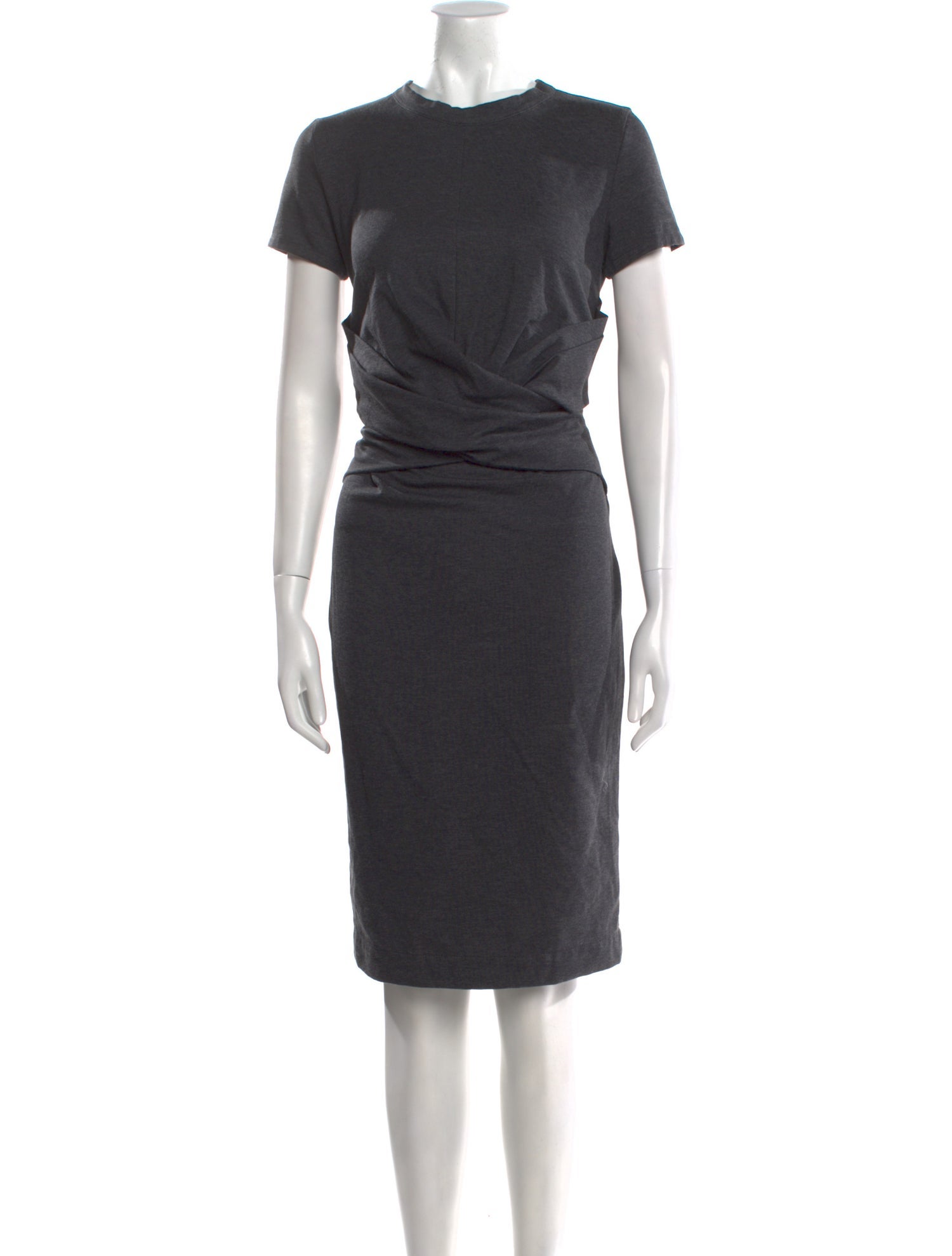 Brunello Cucinelli Crew Neck Knee-Length Dress w/ Tags