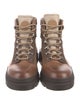Brunello Cucinelli Leather Hiking Boots