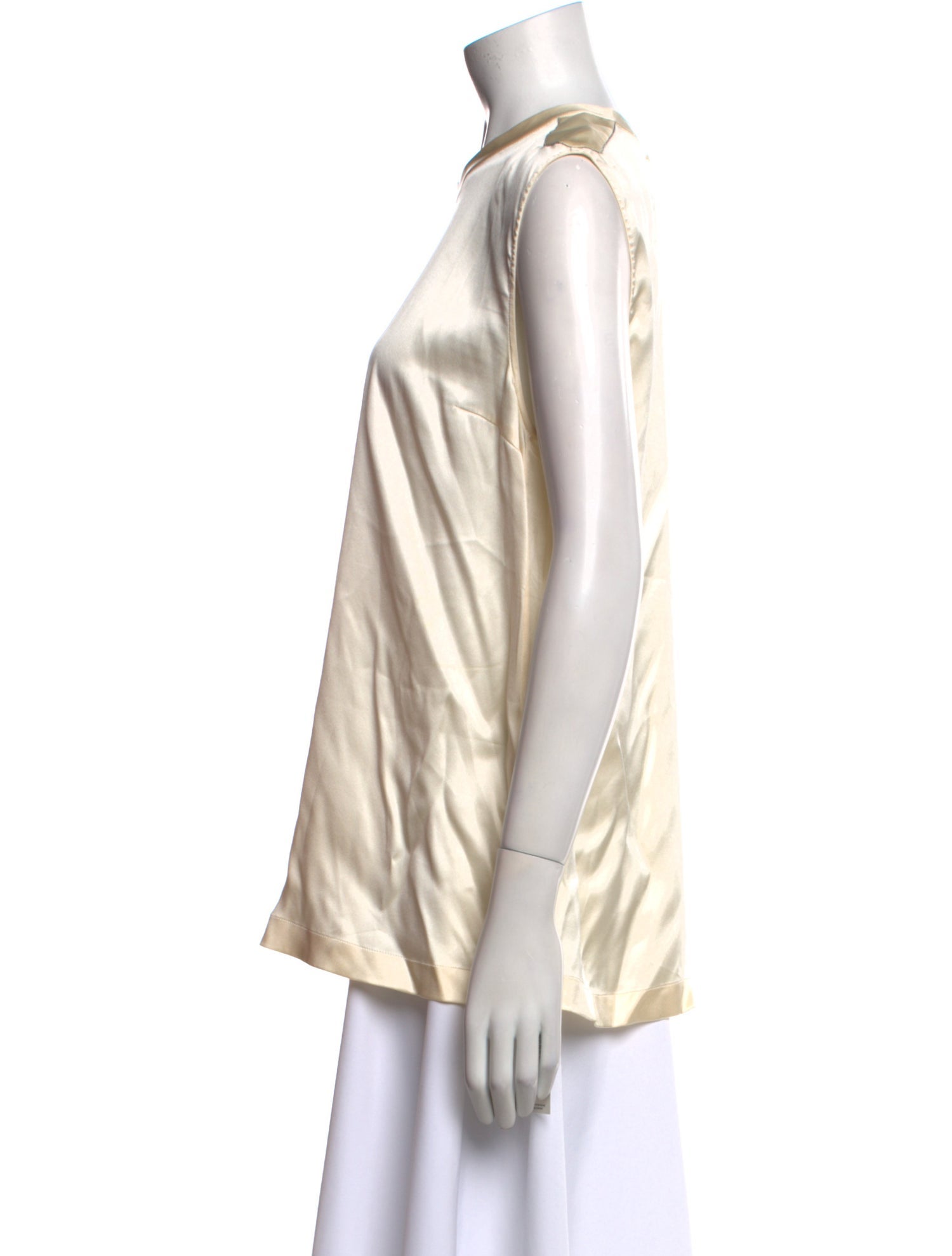 Brunello Cucinelli Silk Bateau Neckline Blouse