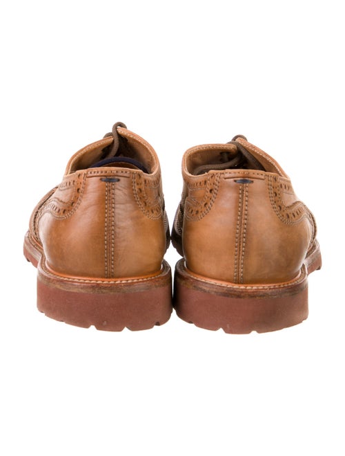 Brunello Cucinelli Leather Eyelet Trim Brogues