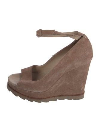 Brunello Cucinelli Suede Espadrilles