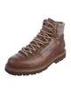 Brunello Cucinelli Leather Hiking Boots