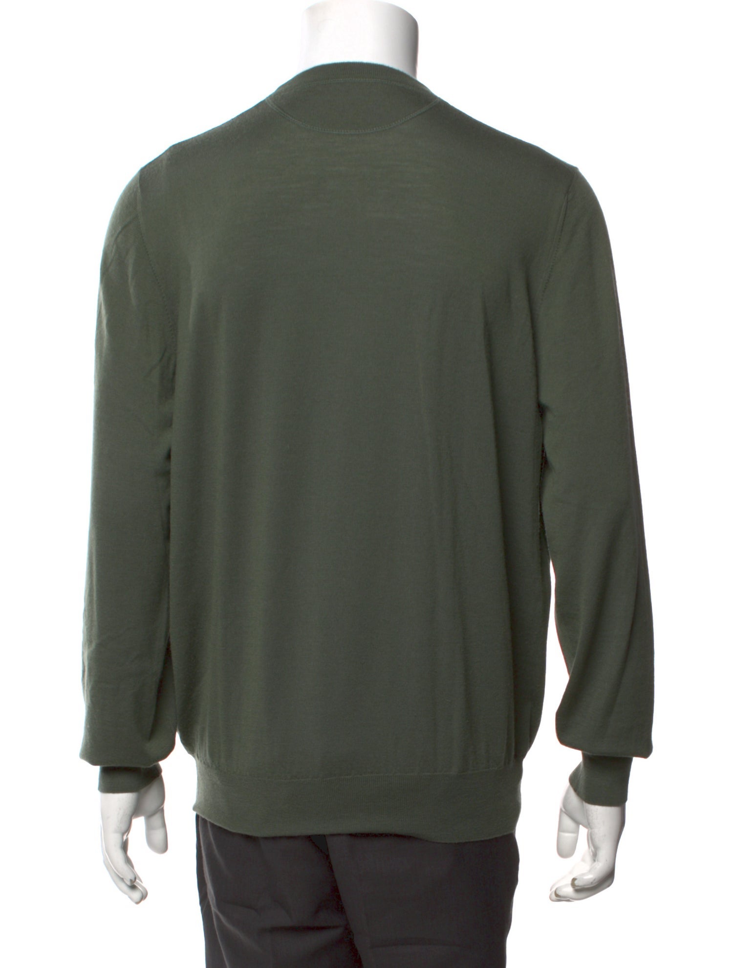 Wool Crew Neck Pullover