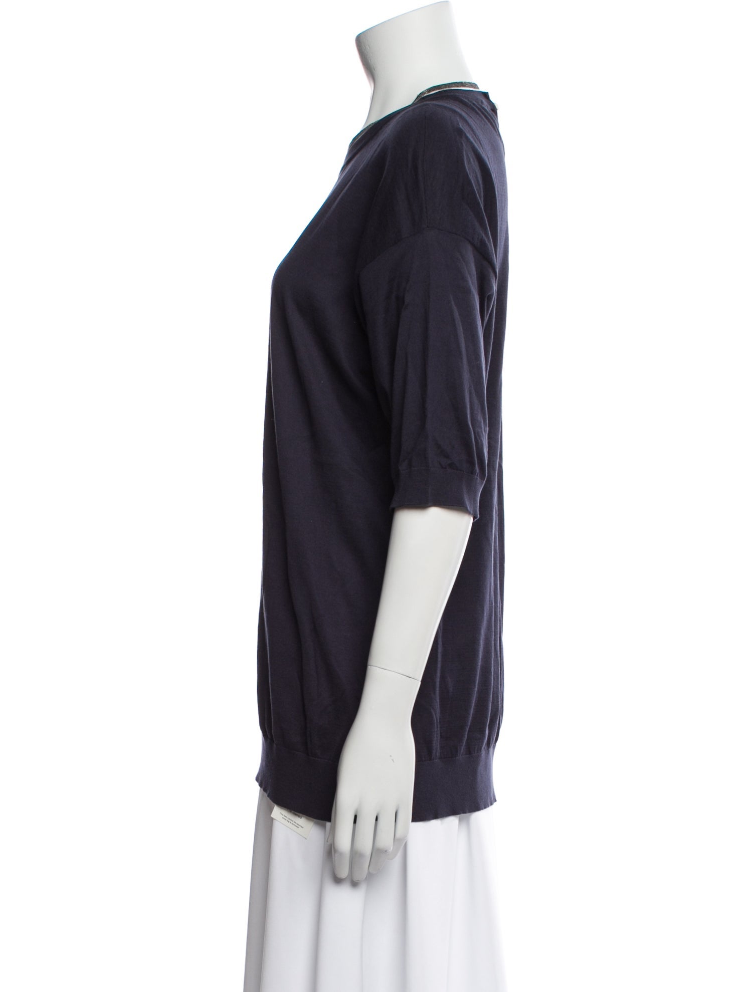 Brunello Cucinelli Crew Neck Short Sleeve T-Shirt