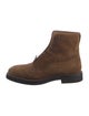 Brunello Cucinelli Suede Lace-Up Boots