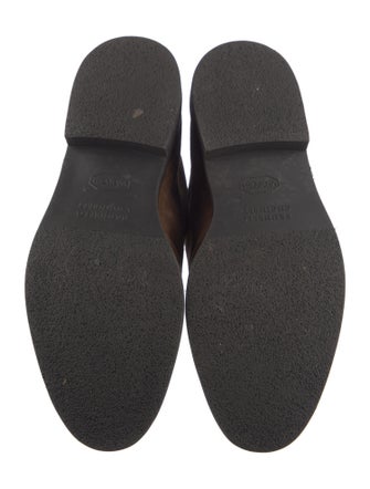 Brunello Cucinelli Suede Lace-Up Boots