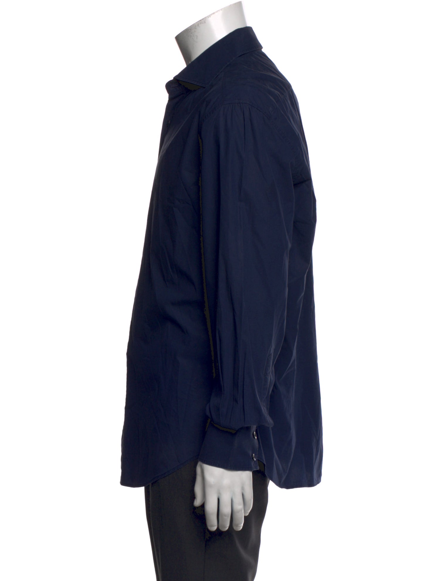 Brunello Cucinelli Collar Long Sleeve Polo Shirt