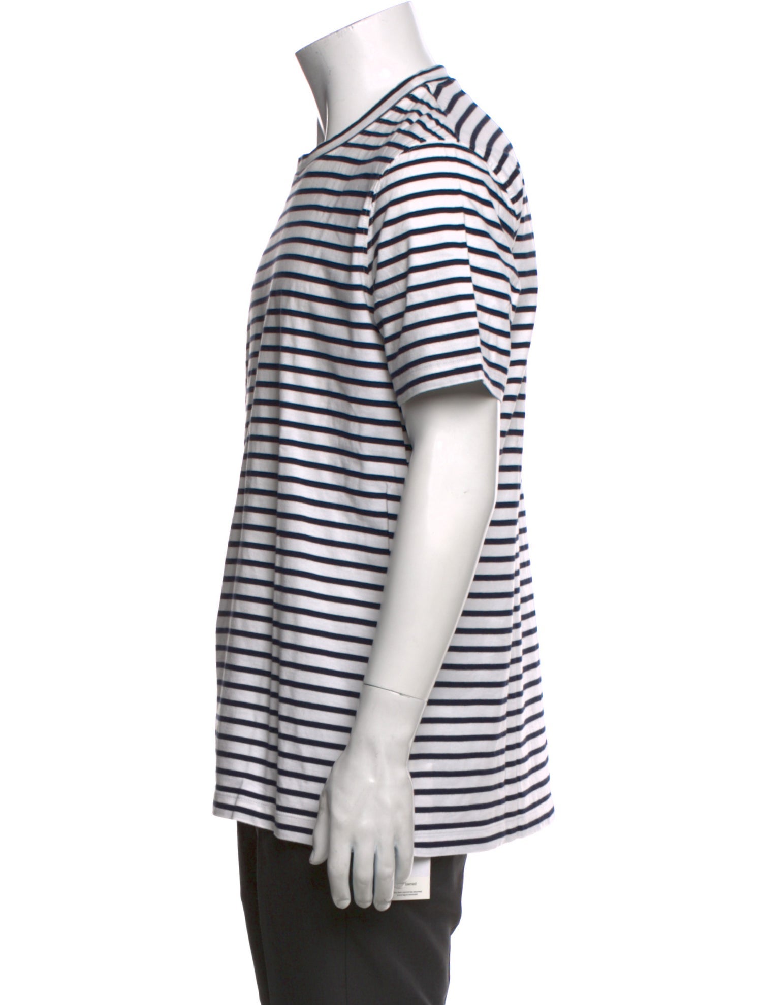 Brunello Cucinelli Striped Crew Neck T-Shirt