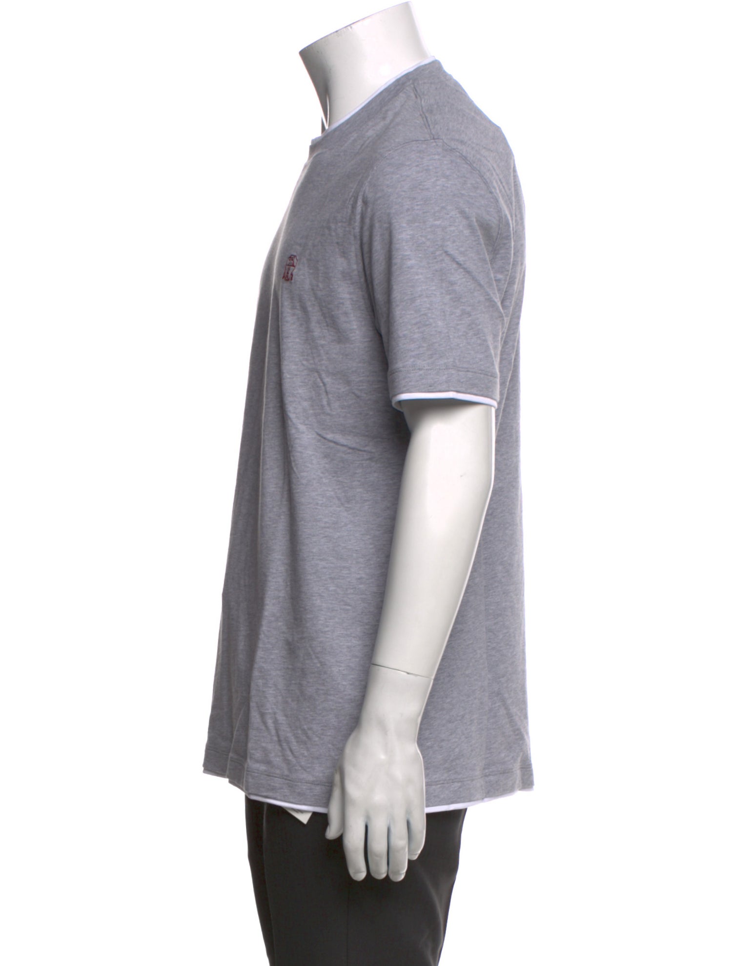 Brunello Cucinelli Crew Neck Short Sleeve T-Shirt