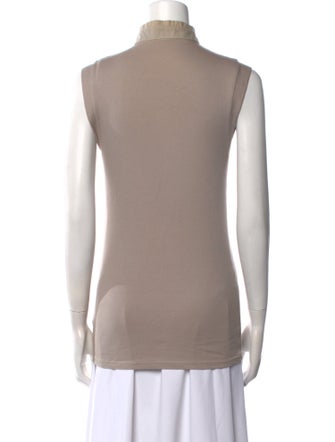 Brunello Cucinelli Cowl Neck Sleeveless Tunic