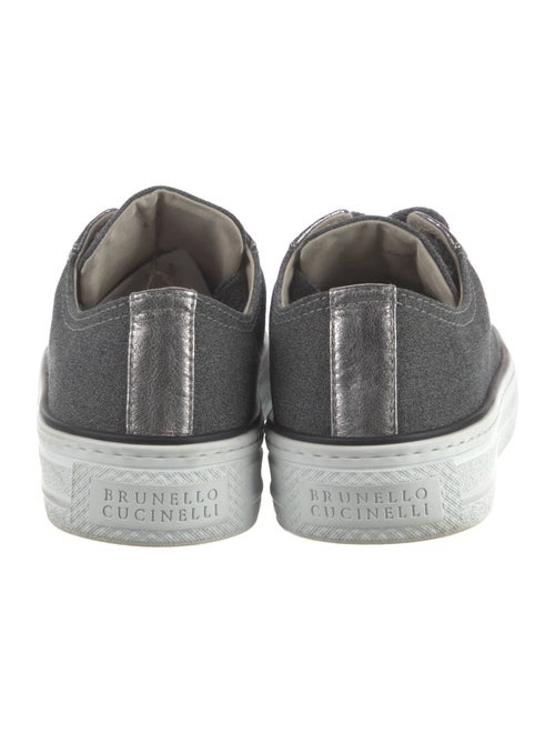 Brunello Cucinelli Colorblock Pattern Sneakers