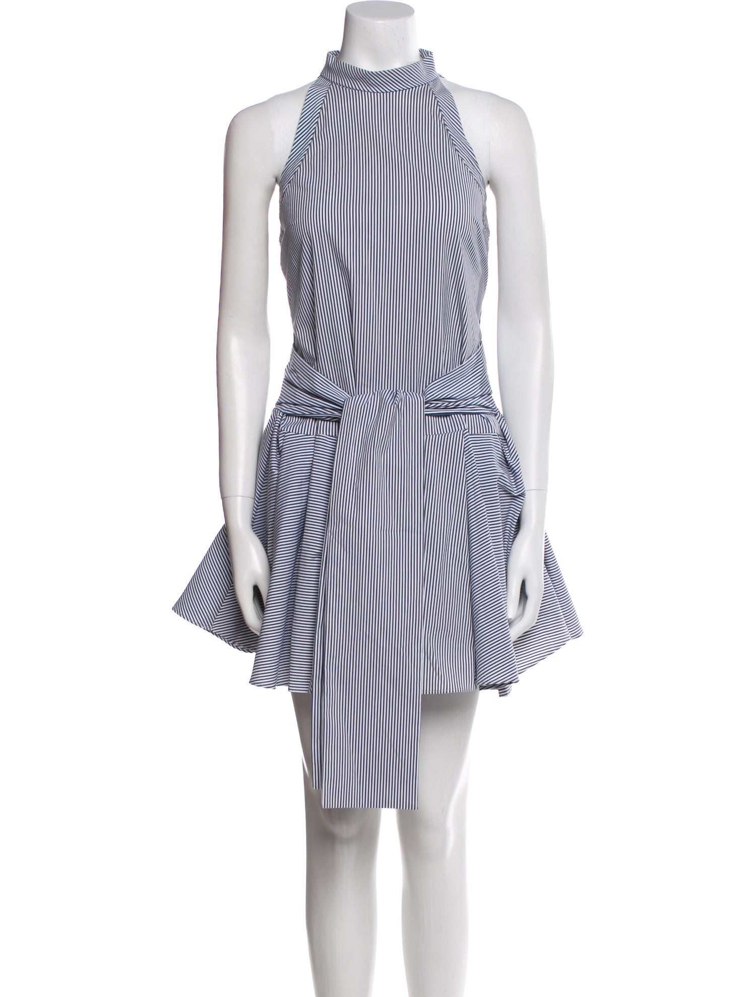 Brunello Cucinelli Striped Mini Dress