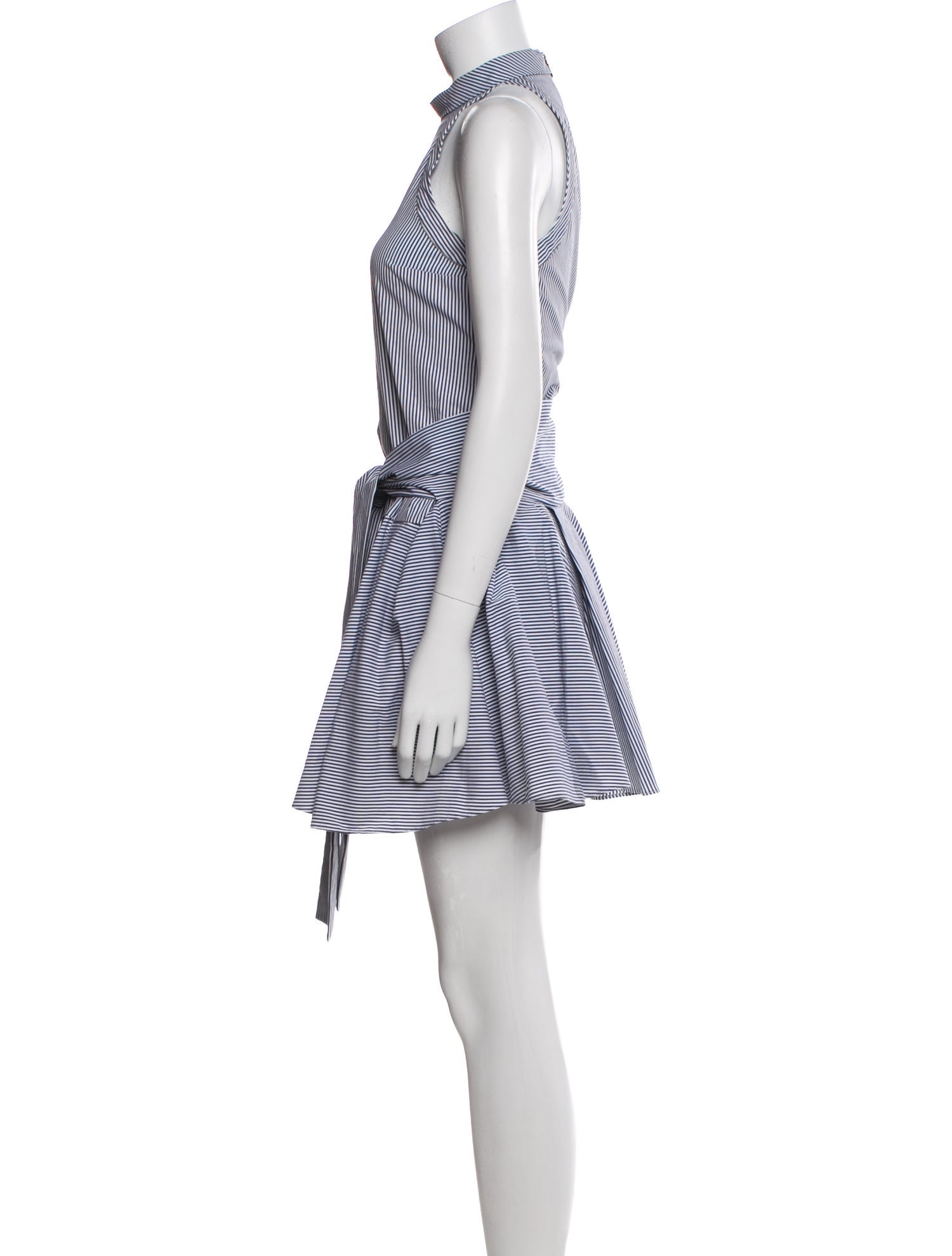 Brunello Cucinelli Striped Mini Dress