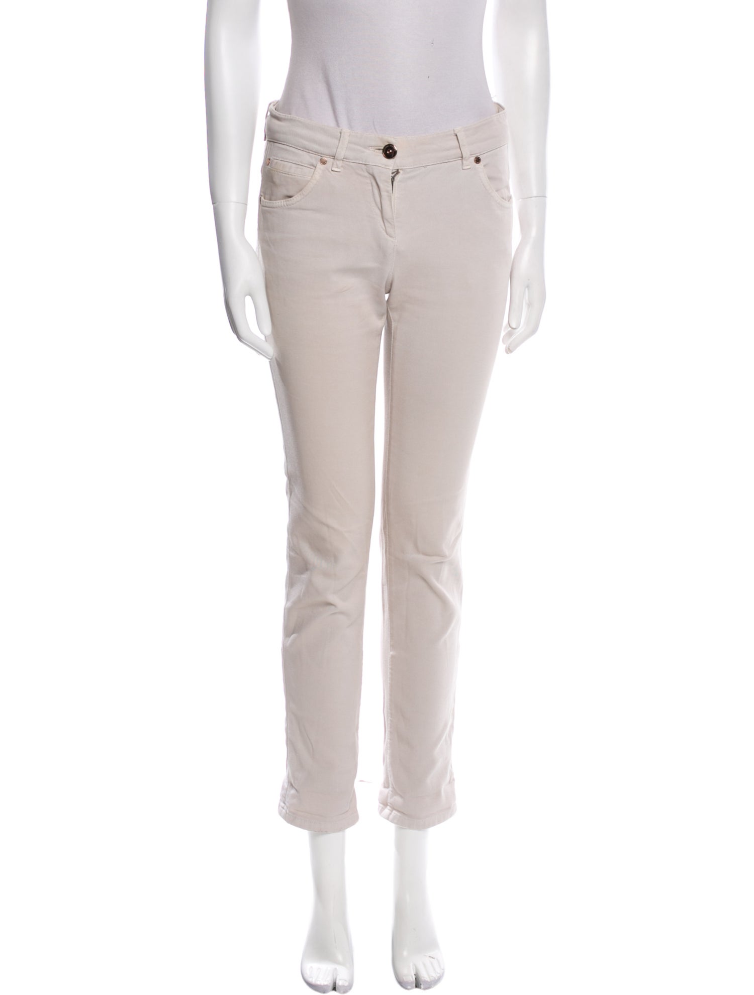 Brunello Cucinelli Skinny Leg Pants