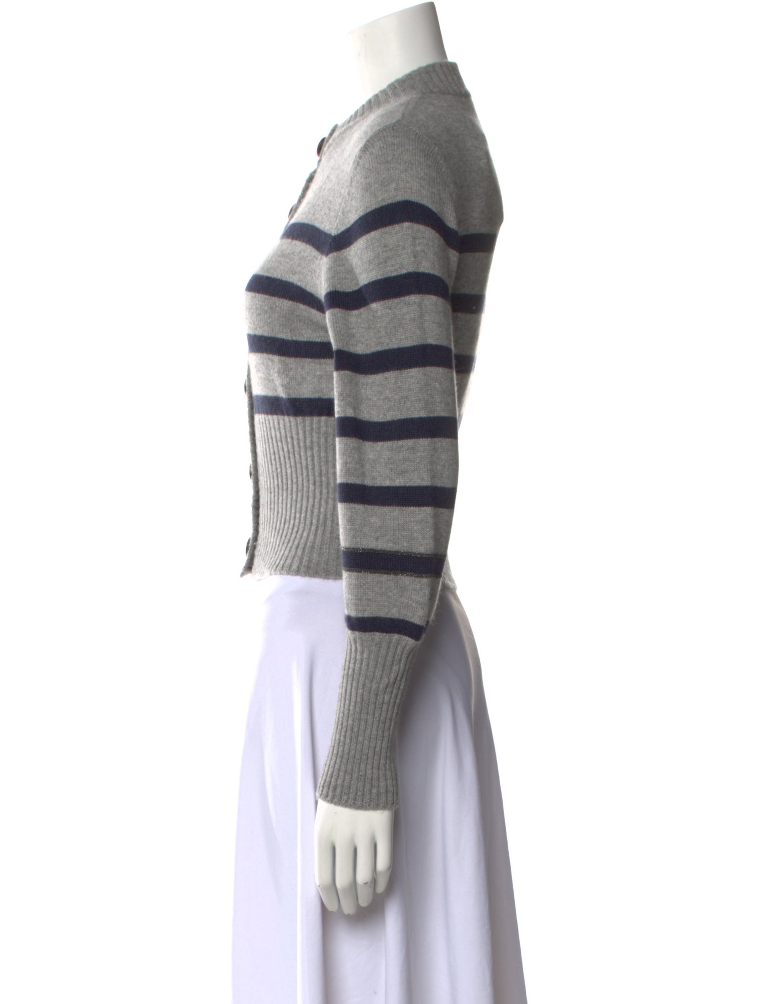 Brunello Cucinelli Cashmere Striped Sweater