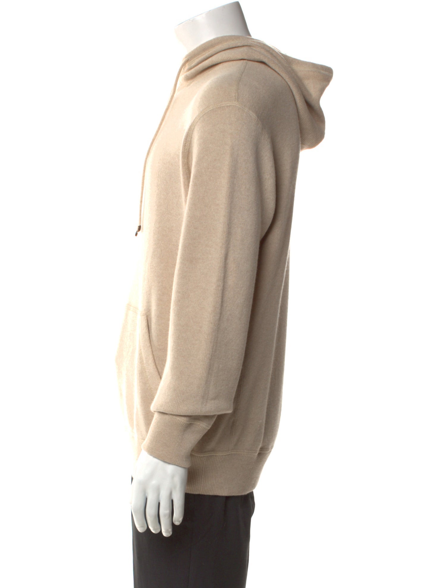 Brunello Cucinelli Cashmere V-Neck Hoodie
