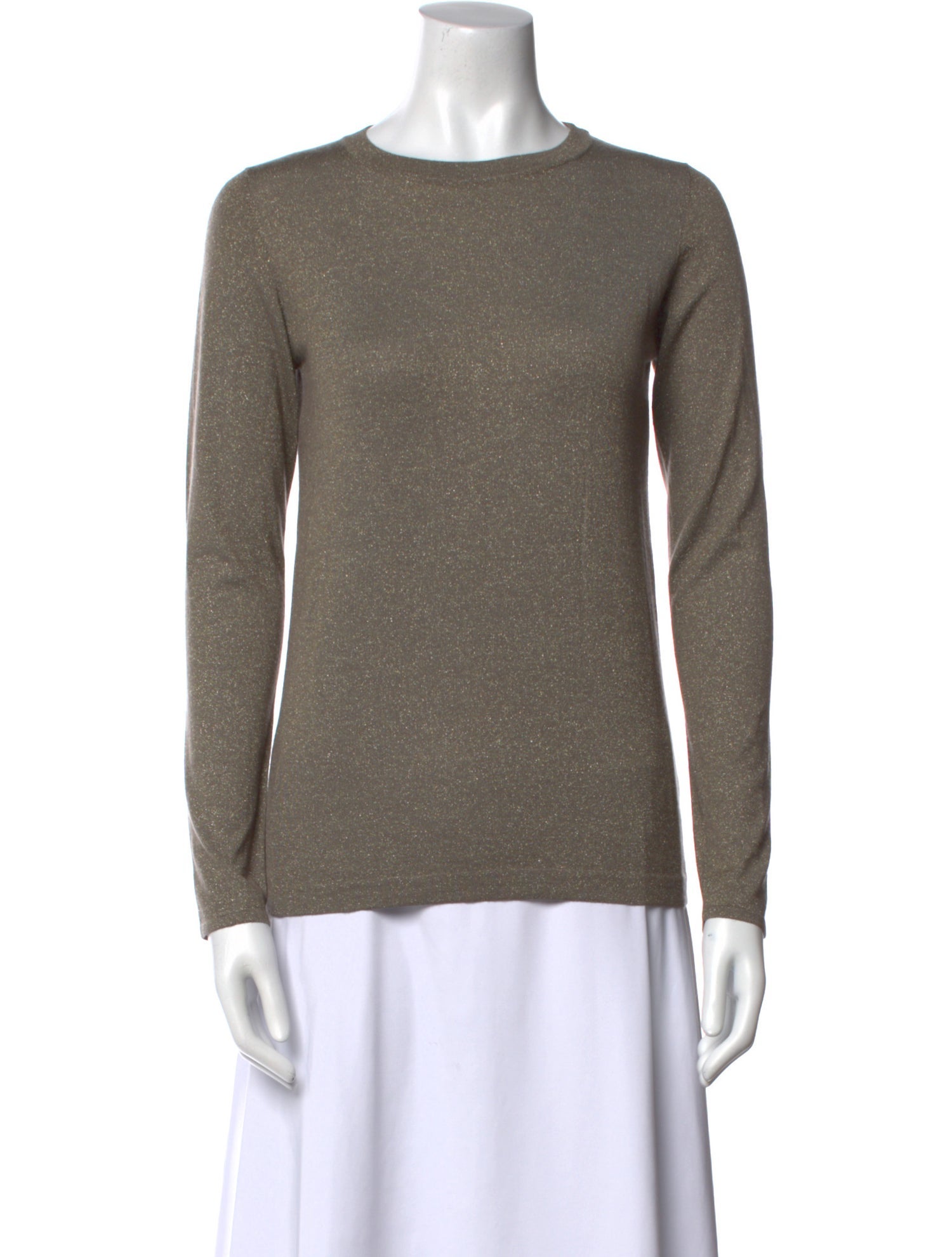 Brunello Cucinelli Cashmere Scoop Neck Sweatshirt w/ Tags