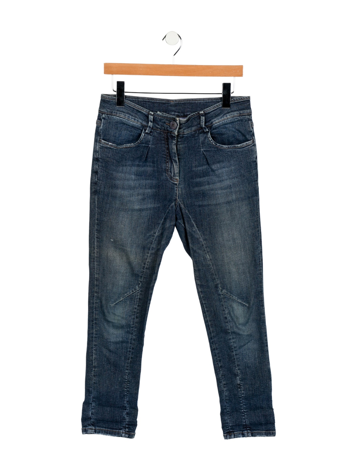 Brunello Cucinelli Mid-Rise Skinny Leg Jeans